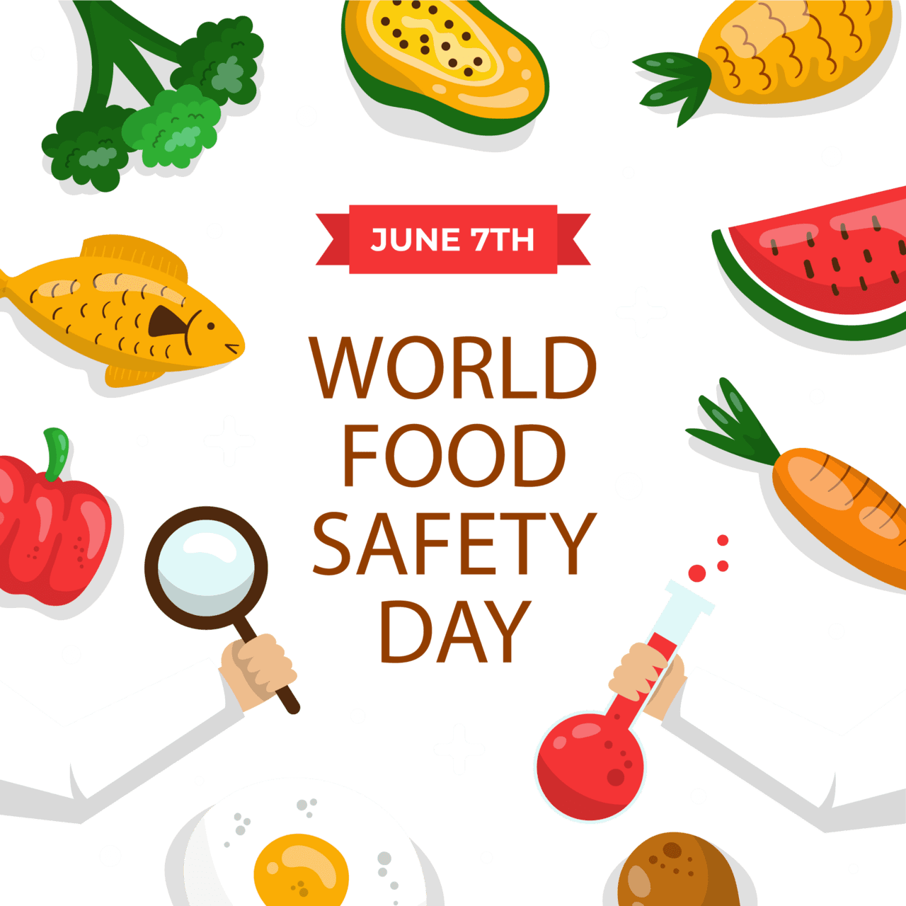 Healthy food safety day clipart img image