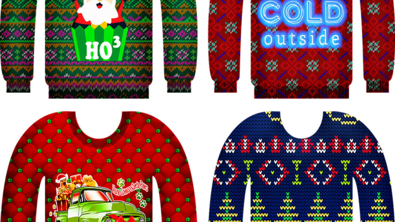 Ugly sweater it time to plan your office holiday party lift legal st albert clipart clip art