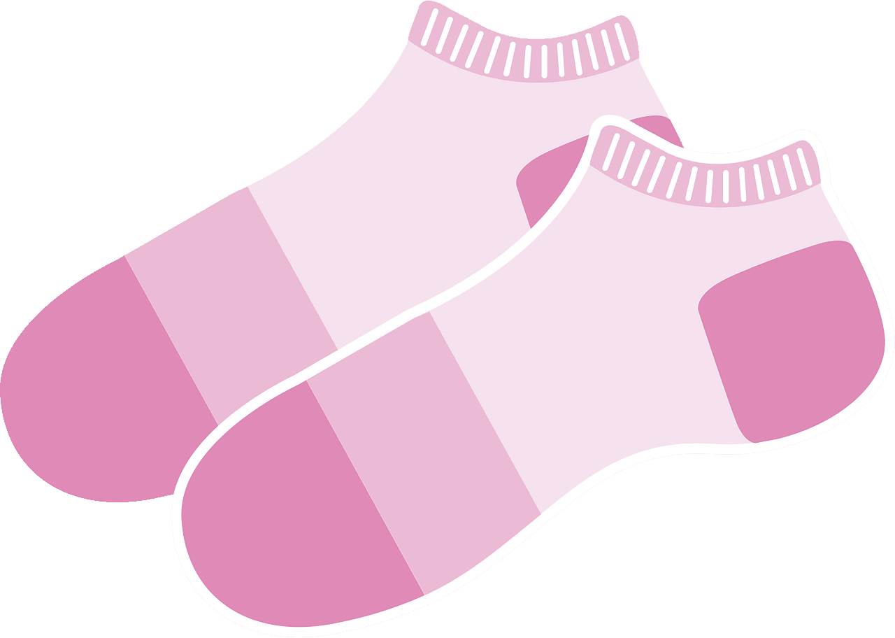 Sock vector clipart images 3