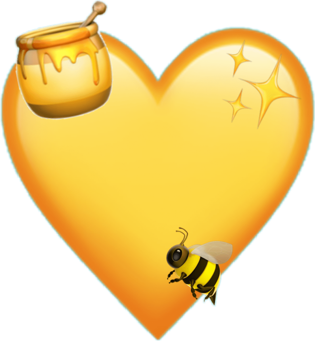 Honey bee pin page clipart image 5