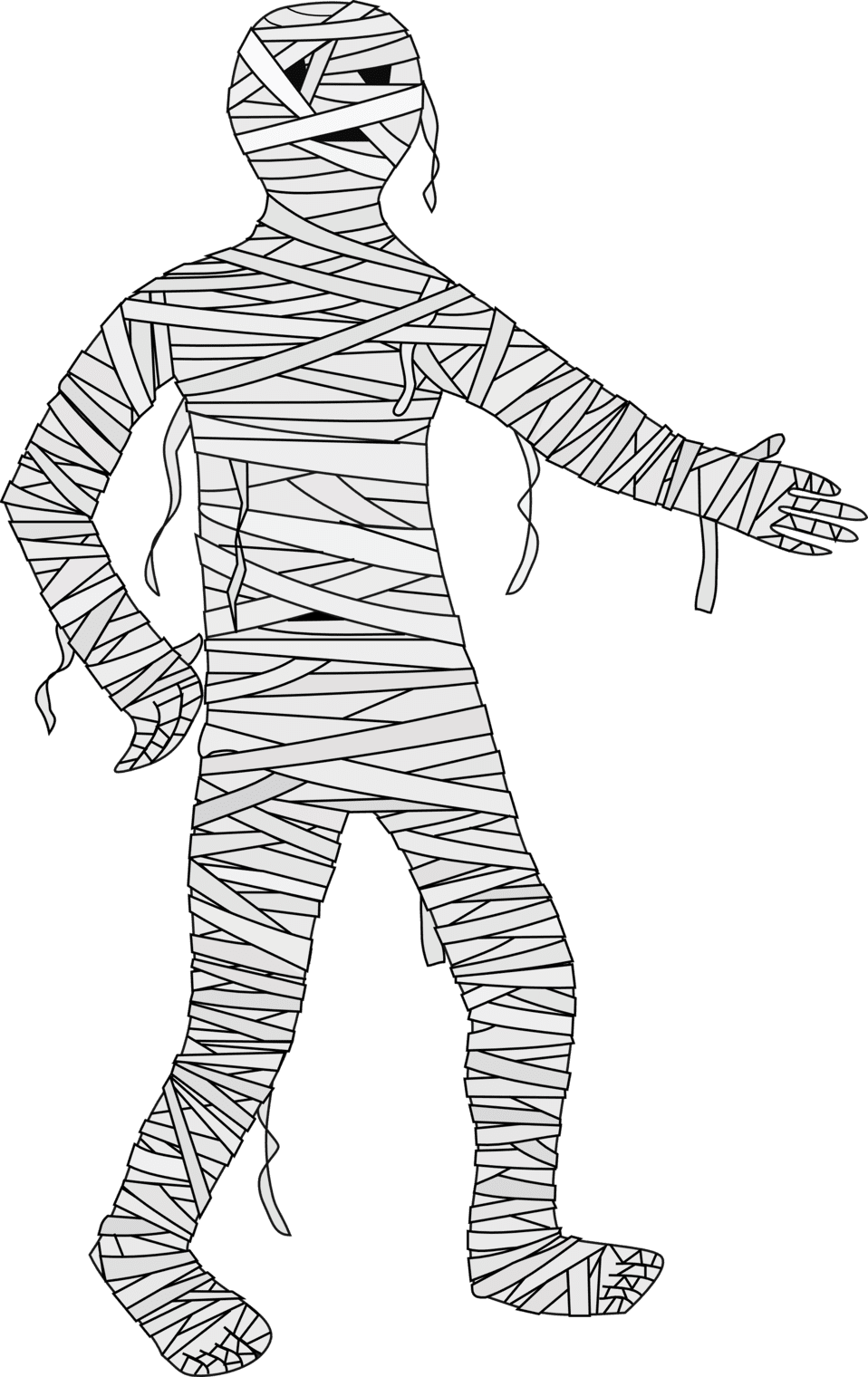 Clipart image of mummy id