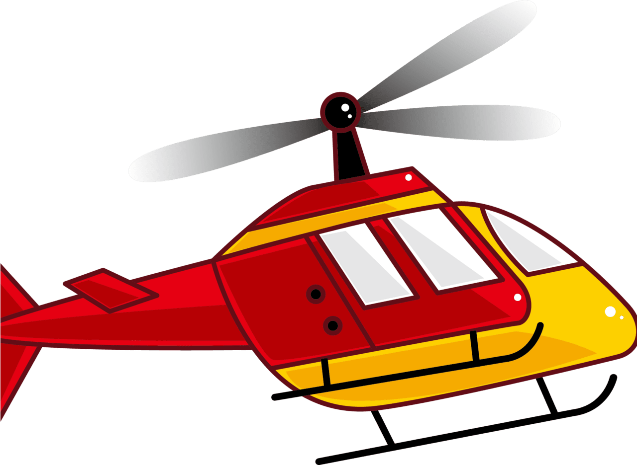Helicopter rotor airplane clipart cartoon background