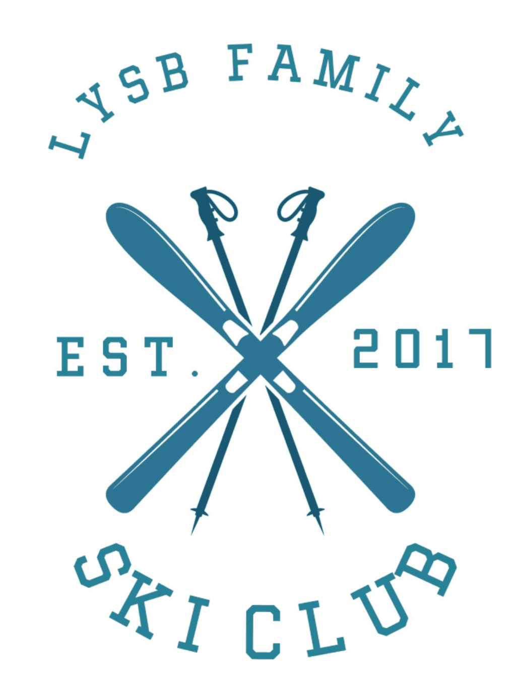 Ski logo clipart