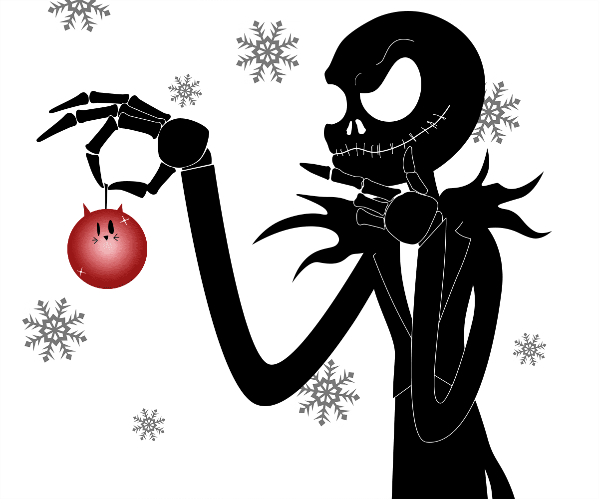 Nightmare before christmas pin page clipart image 3