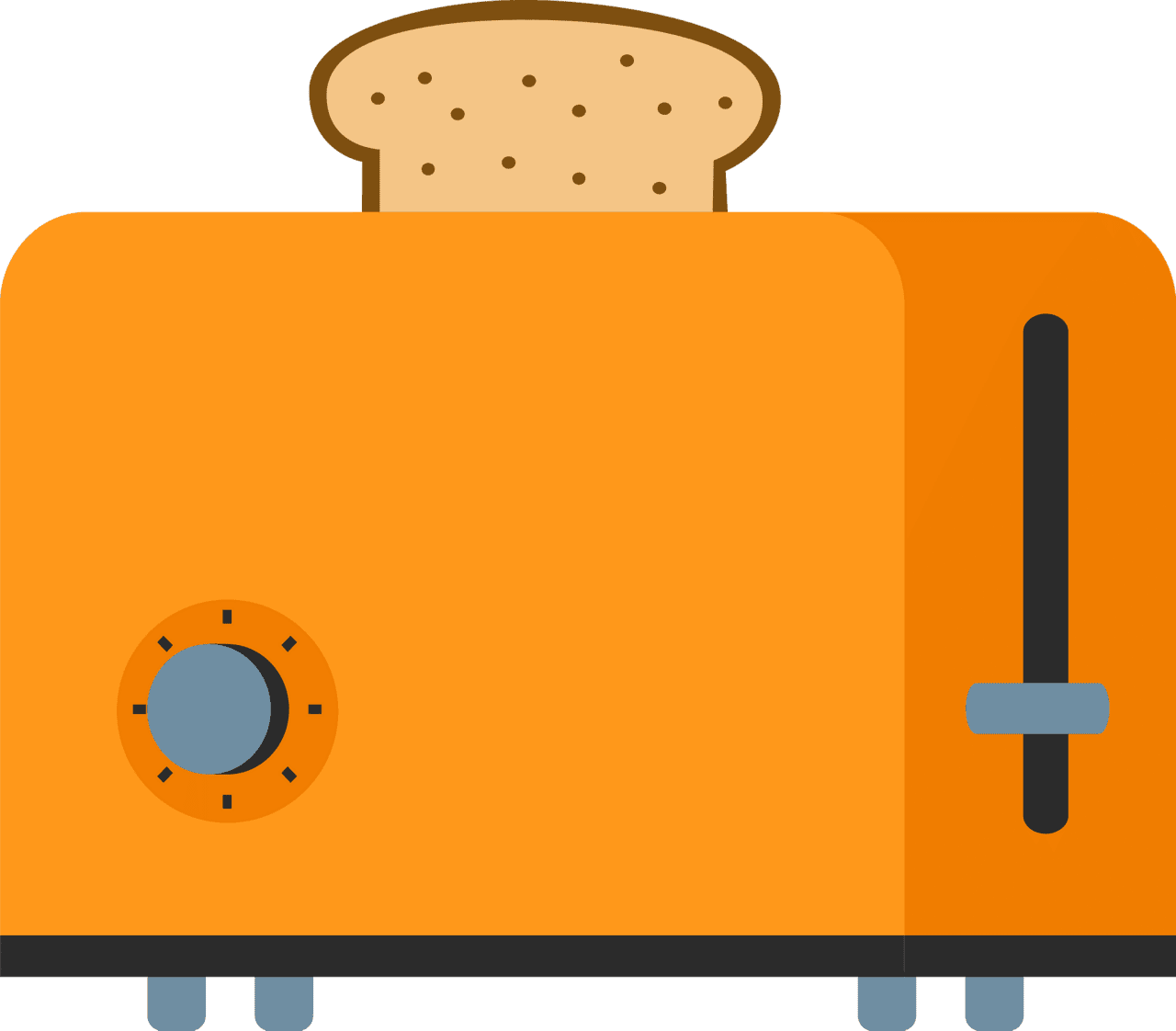 Toaster vector clipart images 5