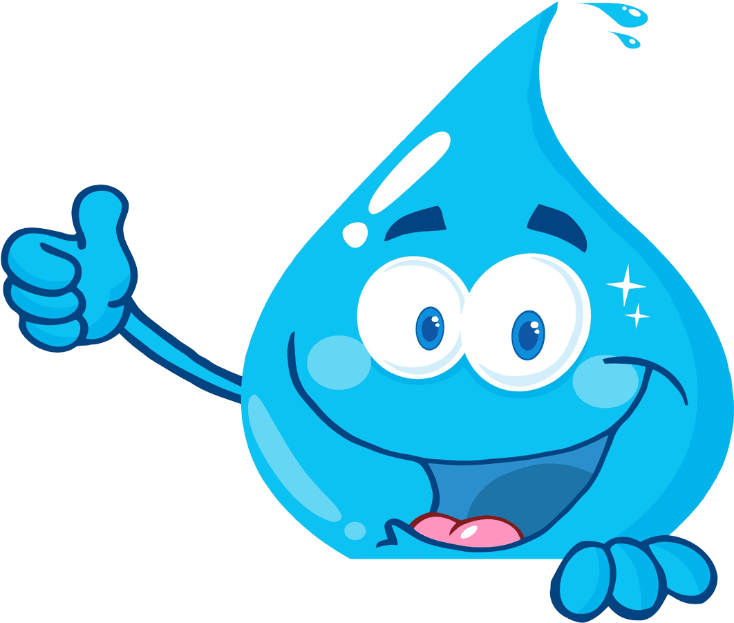 Clipart library droplet smiling water drop image with no background