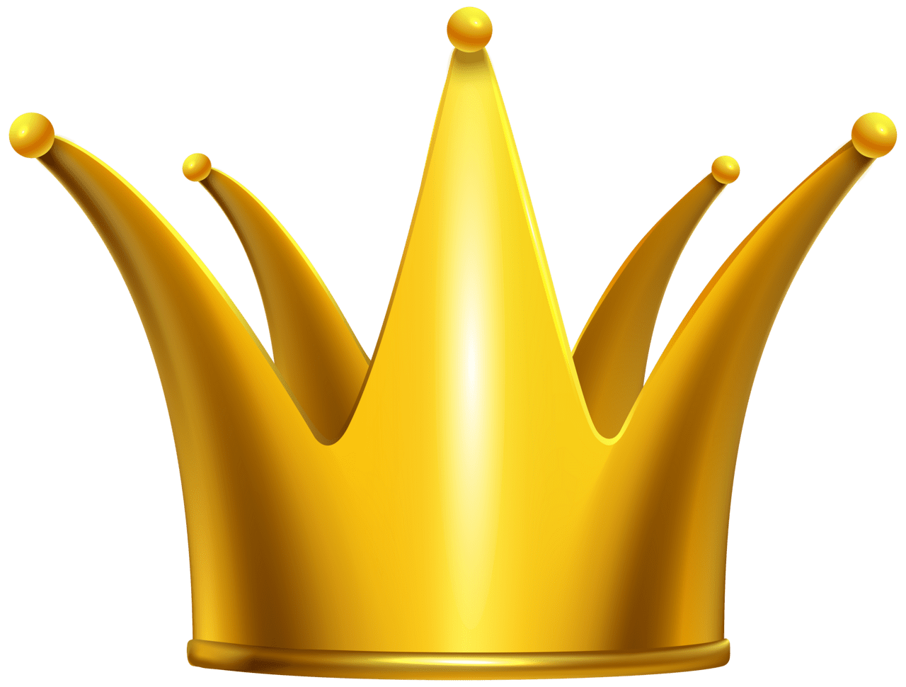 Princess crown gold clipart logo