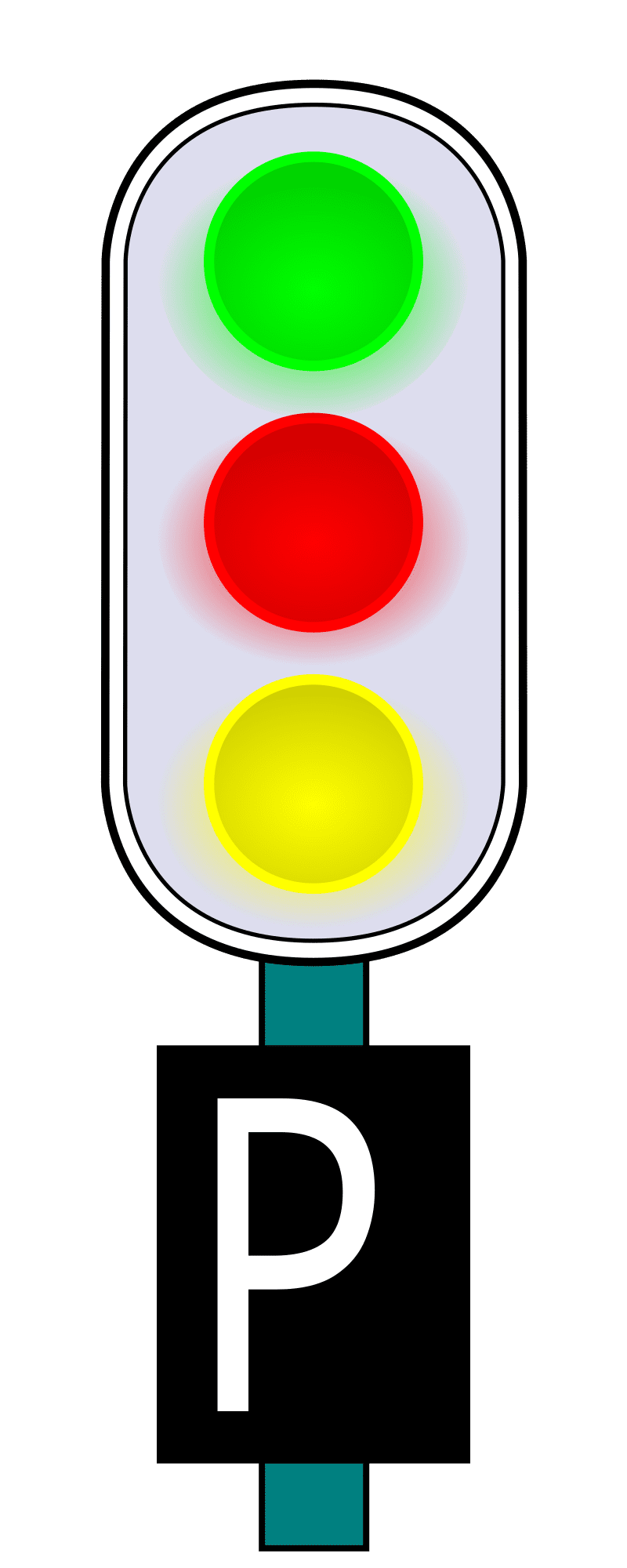 Stoplight semaforo clipart clip art