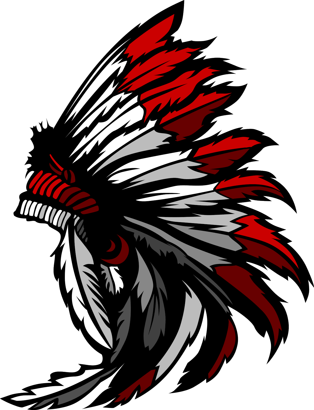 Buy your yearbook now red indian tattoo design clipart free