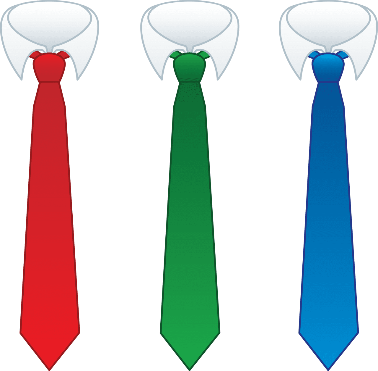 Neck tie images vector clipart line