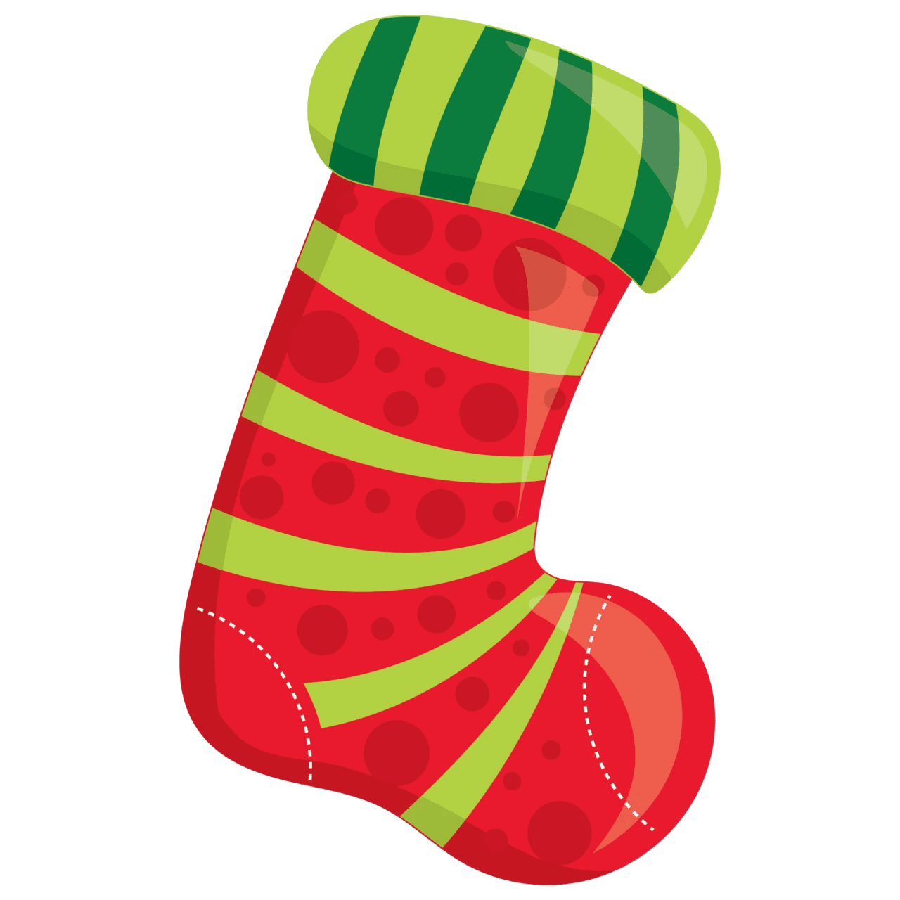 Sock elementos festa natal para imprimir arte toda clipart free