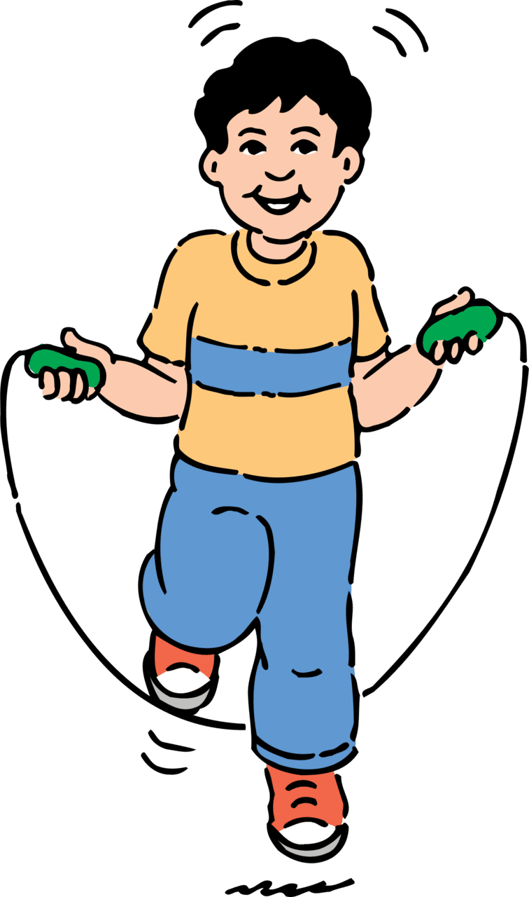 Jumping rope clipart clip art