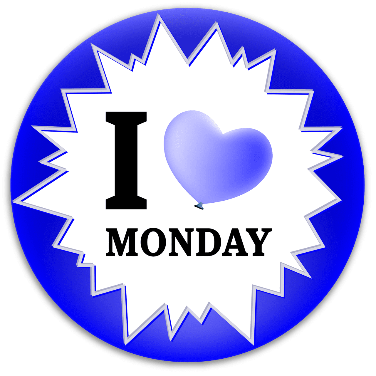 Monday vector clipart images 4