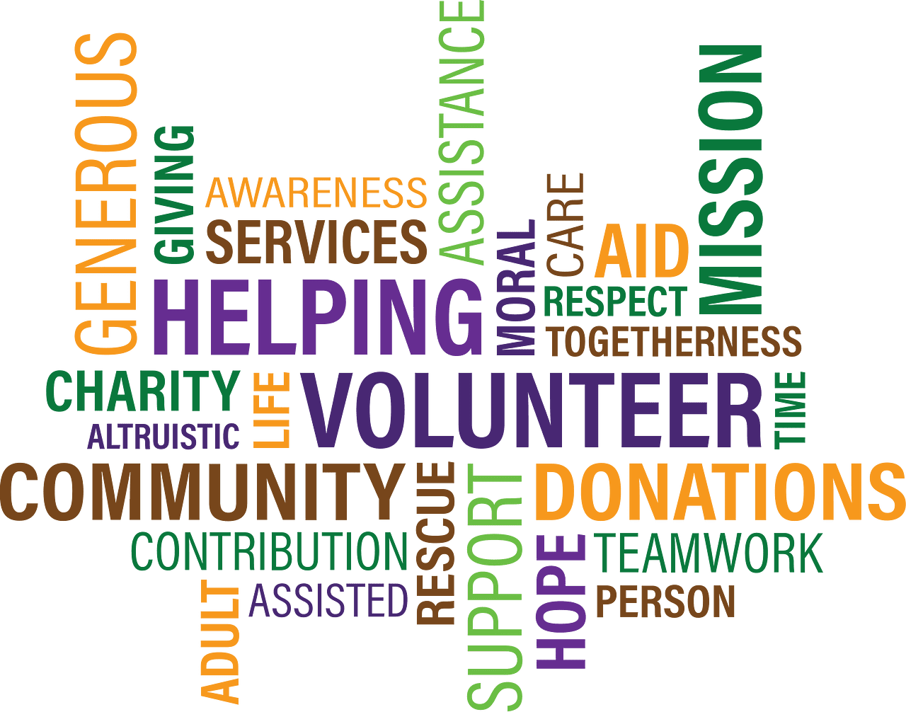 Volunteer vector clipart images 3