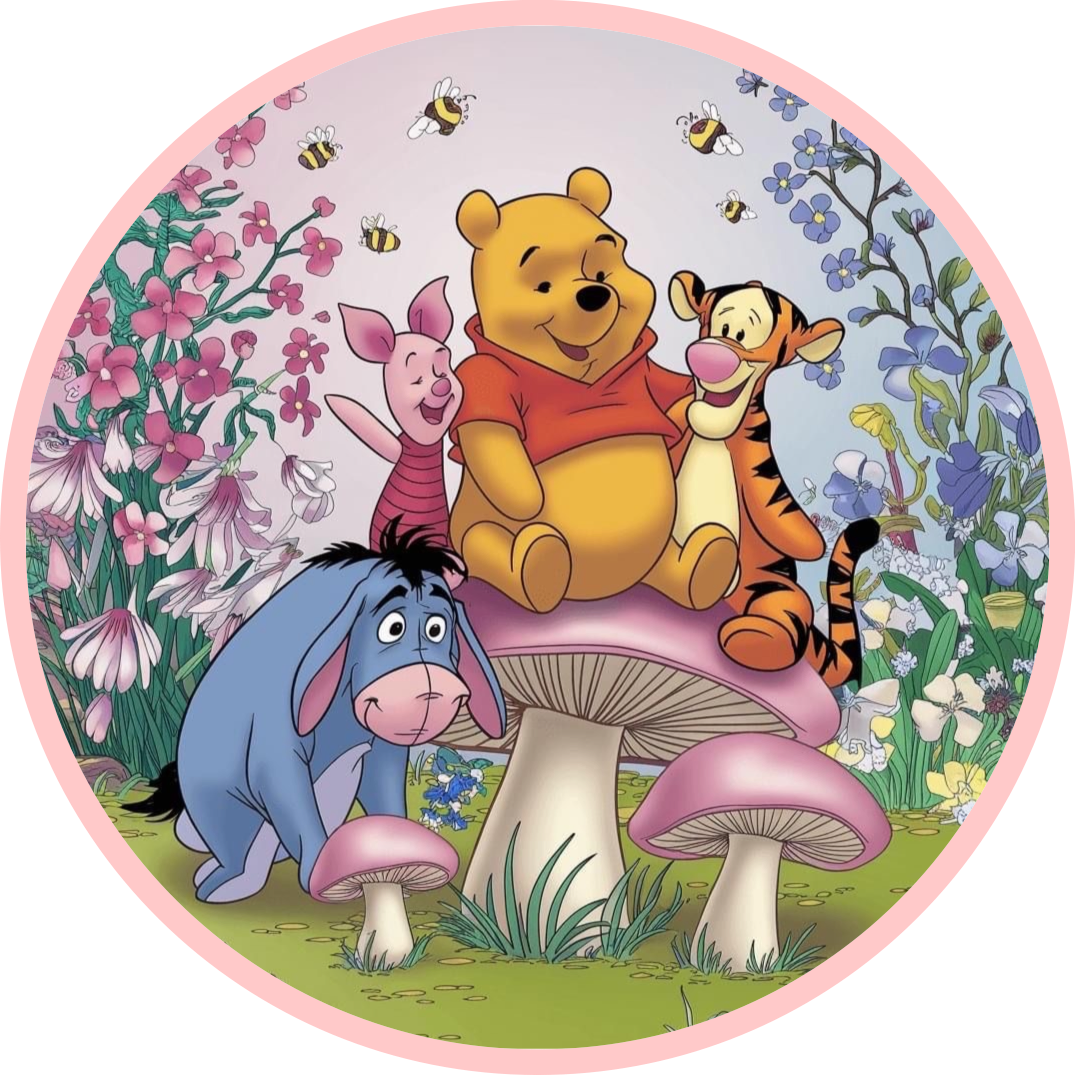 Pooh pin page clipart picture 2