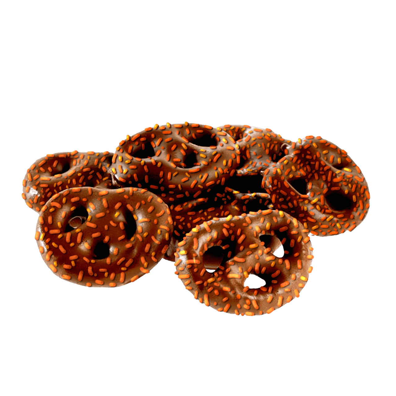 Pretzel bag of terror clipart logo