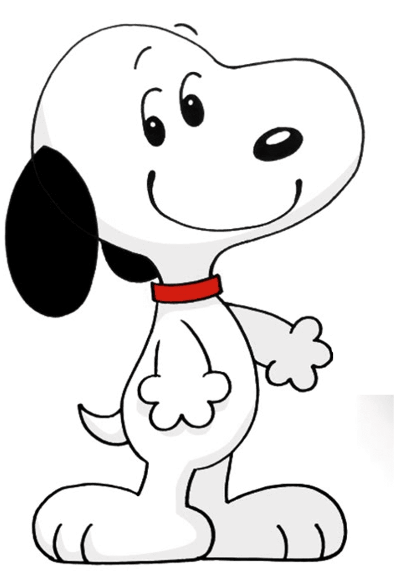 Snoopy pin page clipart clip art