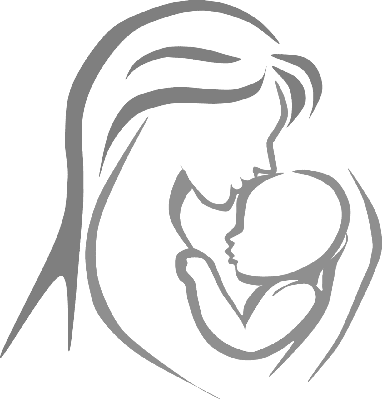 Mother pin page clipart image