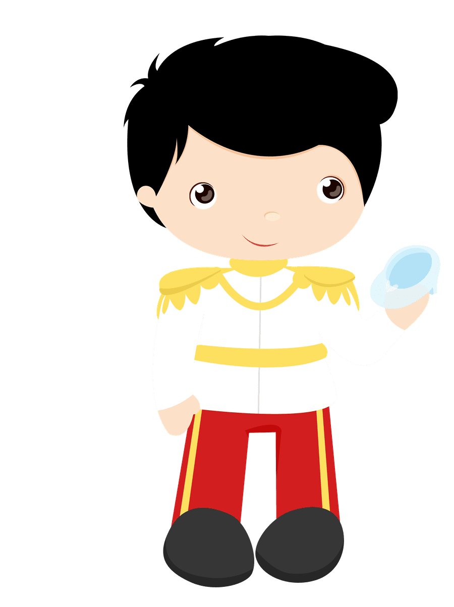 King cinderella baby clipart transparent