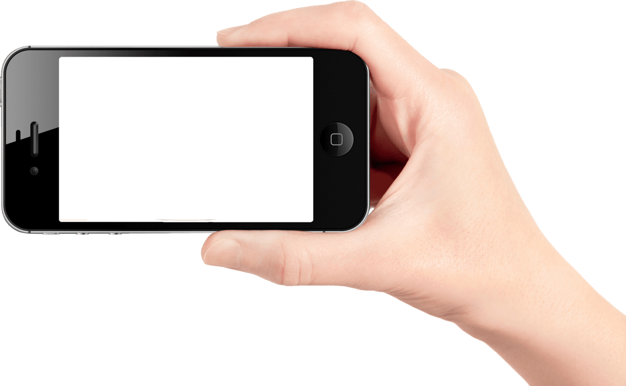 Iphone phone hand clipart picture