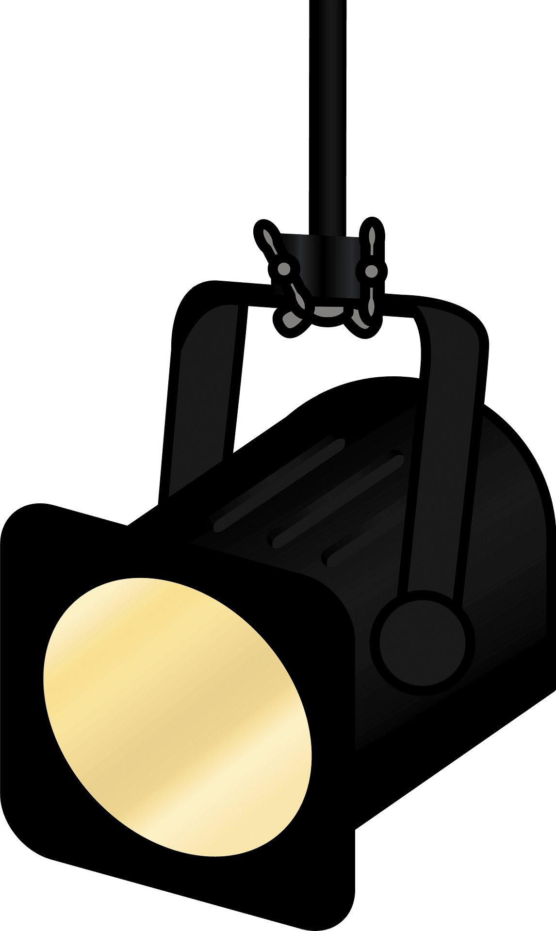 Spotlight vector clipart images 3