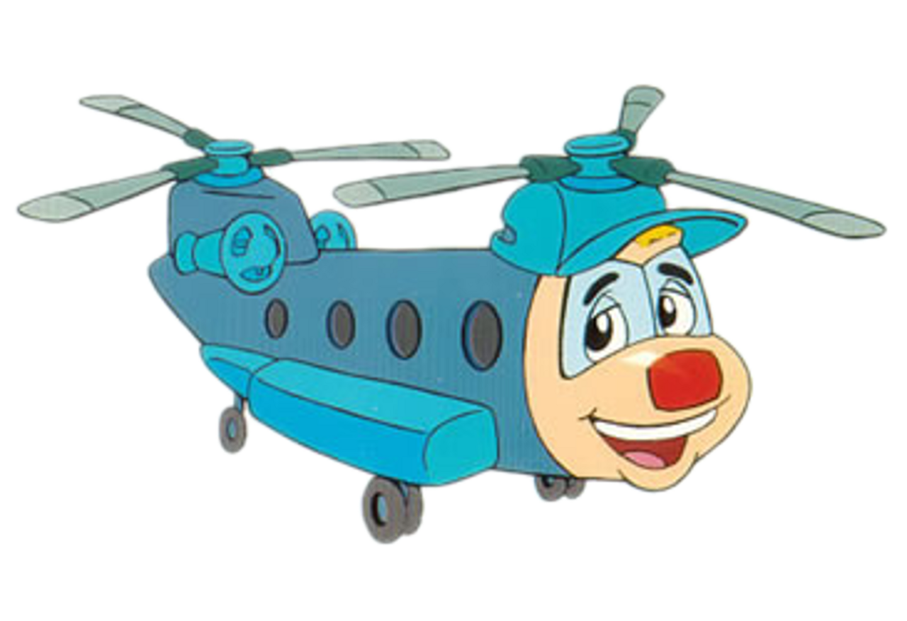 Cartoon characters budgie the little helicopter hq clipart transparent