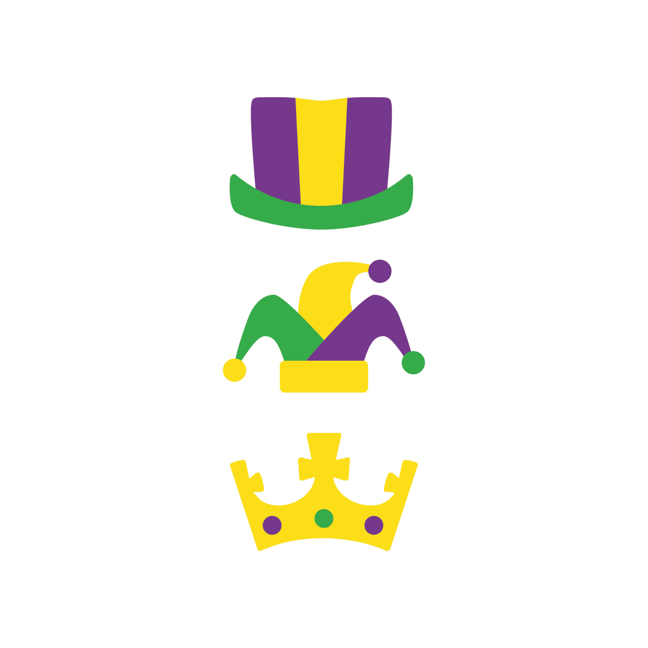 Mardi gras pin page clipart background 3