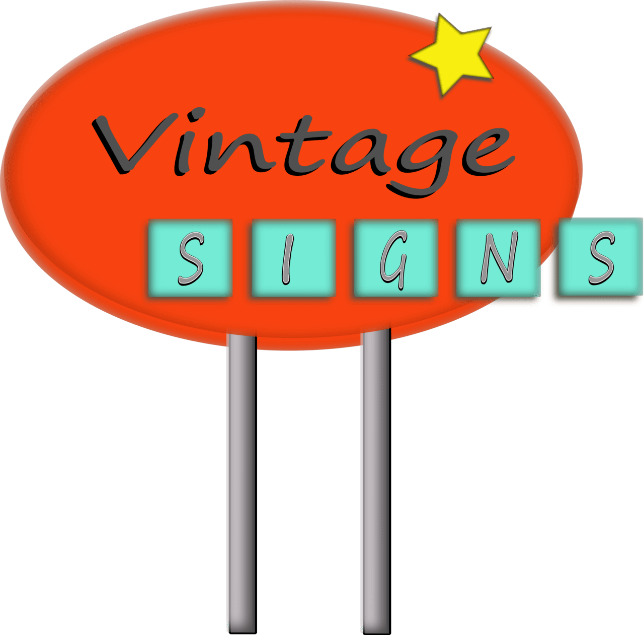 Clipart vintage sign picture