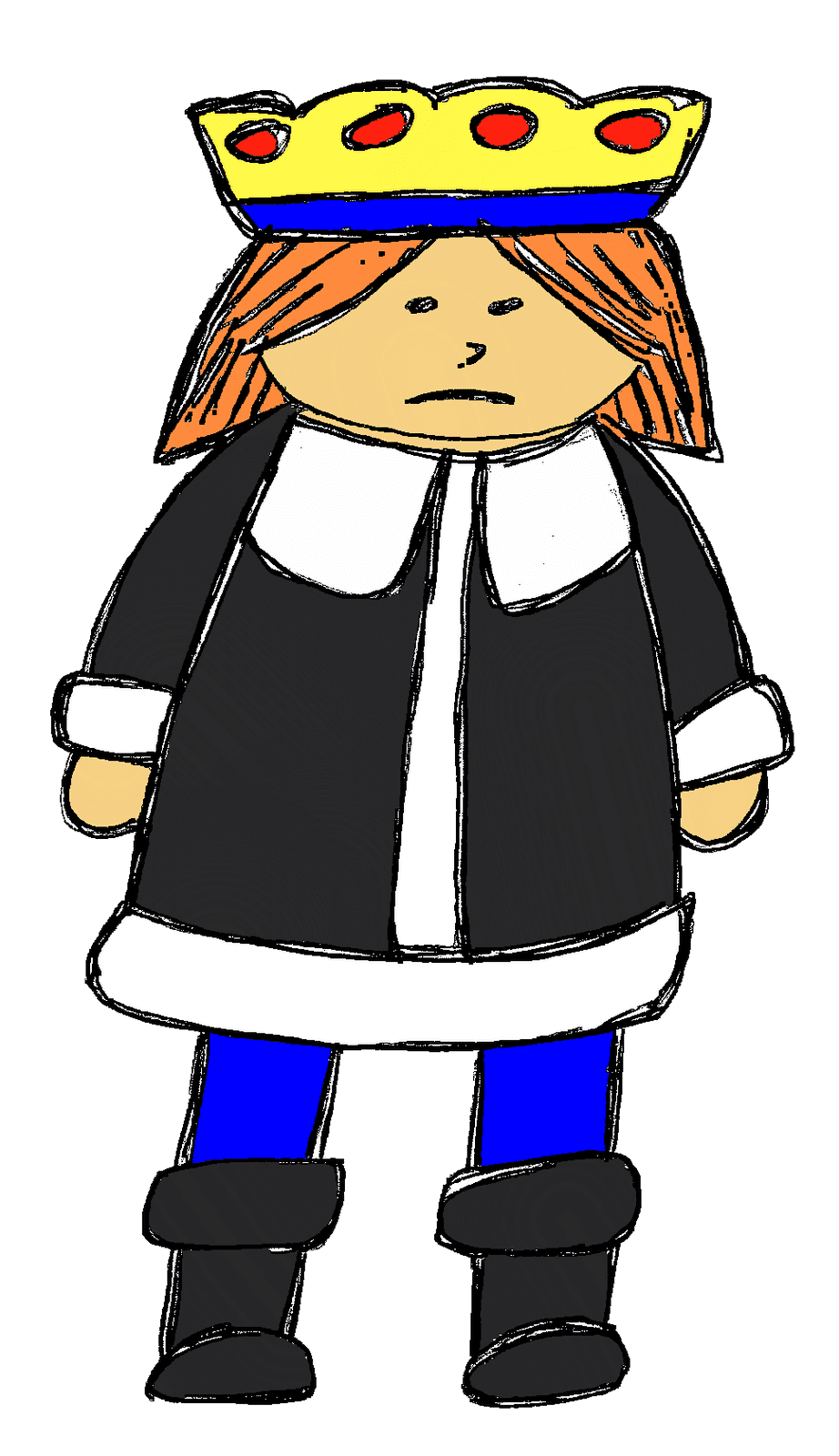 Evil cartoon king clipart transparent