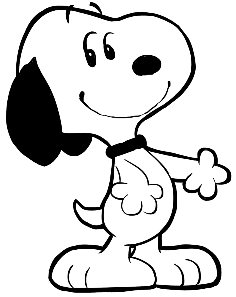 Snoopy pin page clipart clip art 3