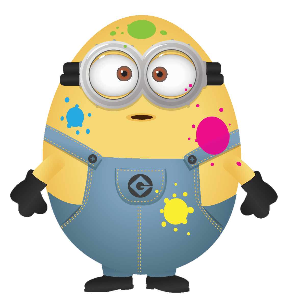 Minion pin page clipart photo 3