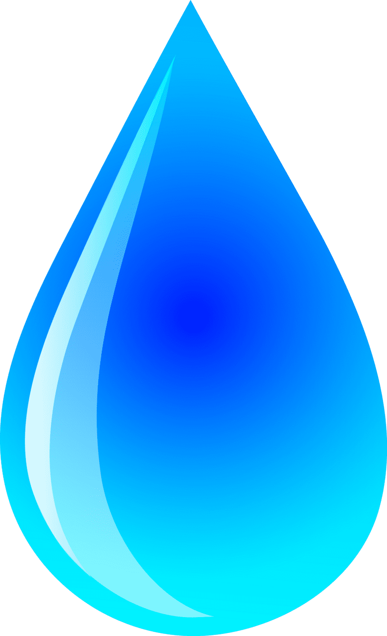 Water drop cartoon drawing clipart free