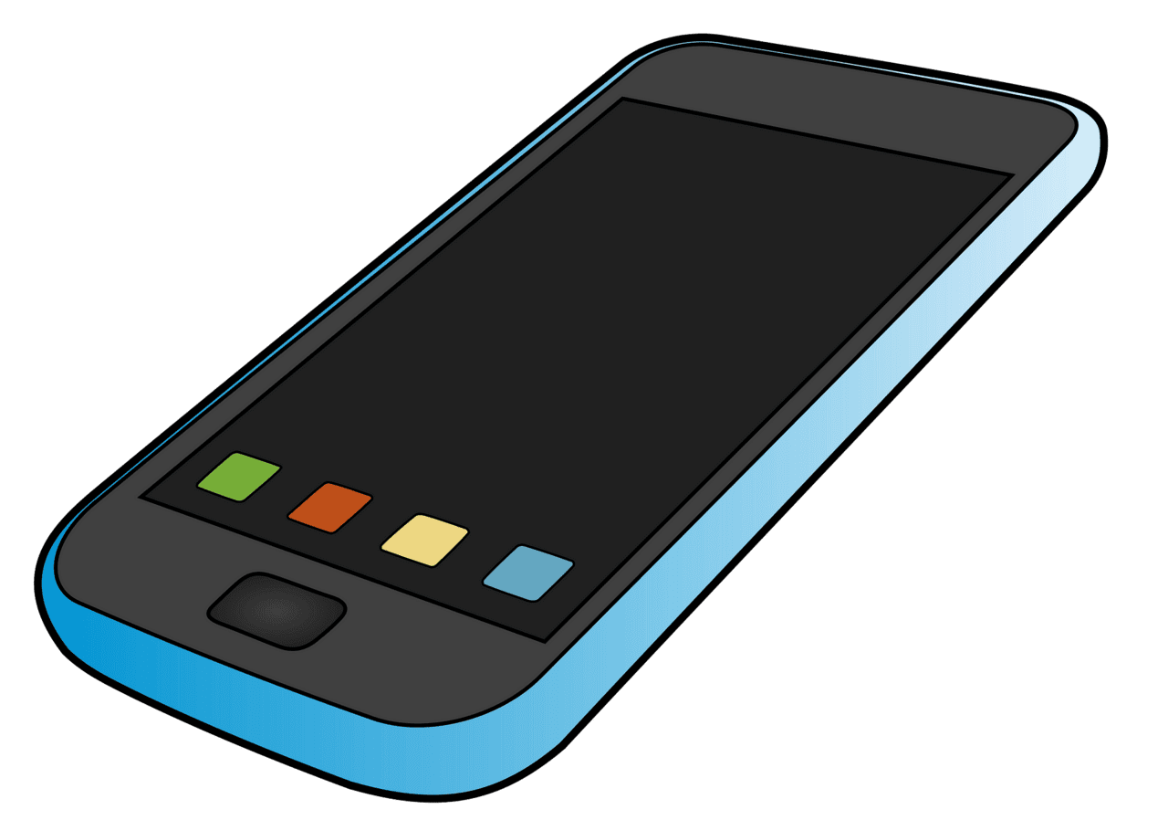 Iphone vector clipart images