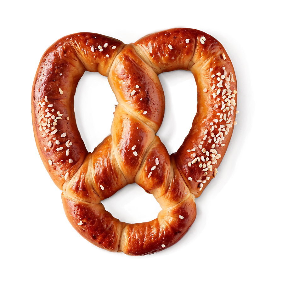 Vegan soft pretzel clipart picture