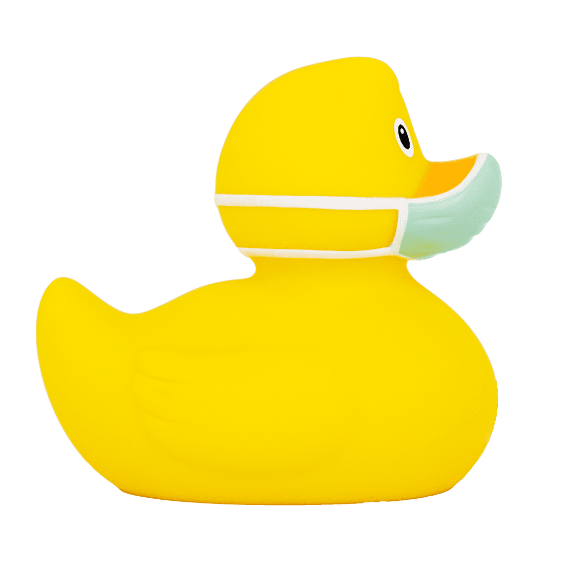 Rubber duck corona yellow design by lilalu clipart picture