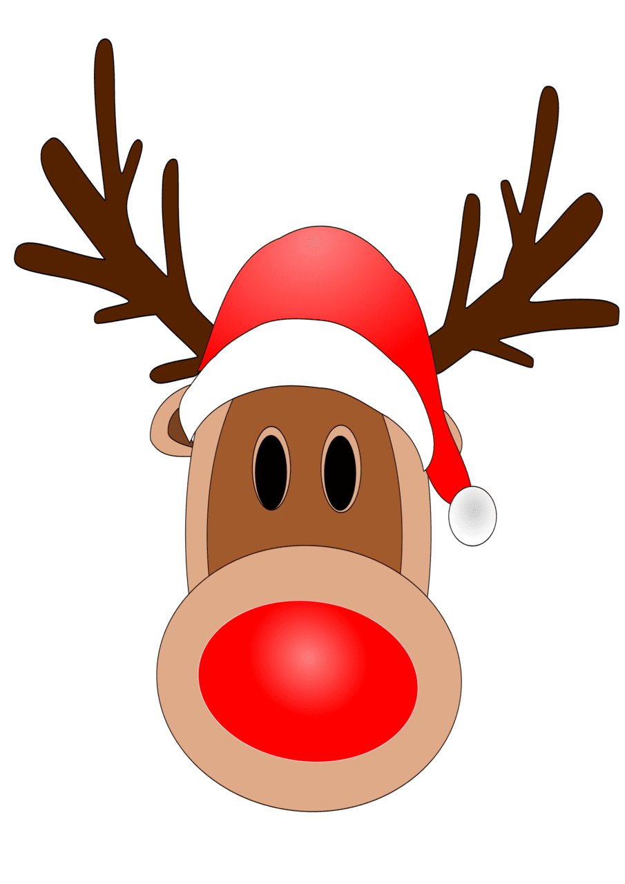 Rudolph renifer clipart picture