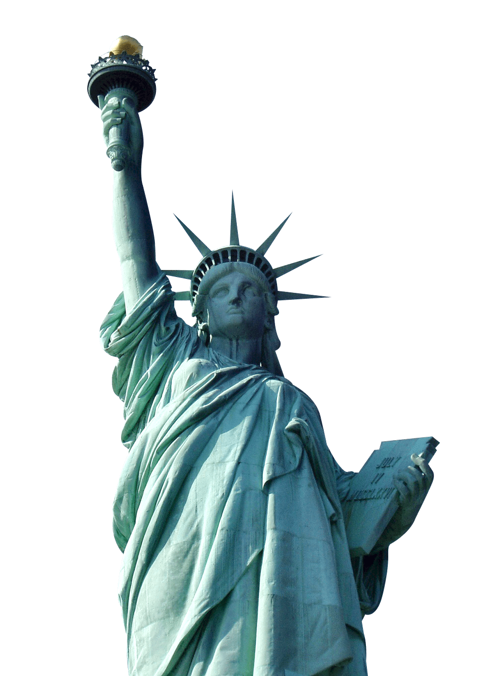 New york statue of liberty clipart image 2