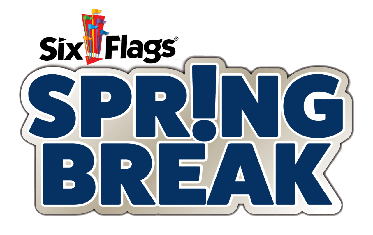 Spring break guide to six flags over texas clipart background