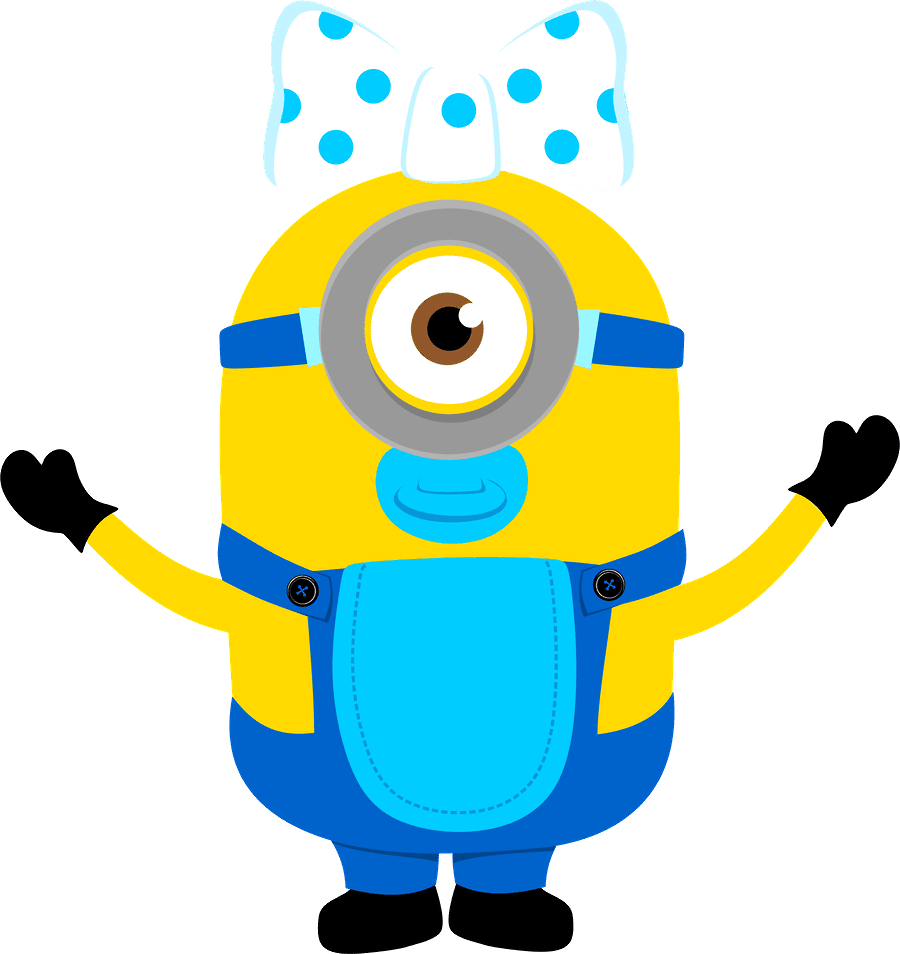 Minion pin page clipart background