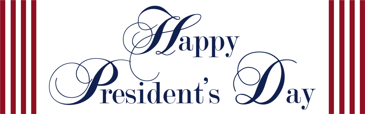 Presidents day clipart black and white images