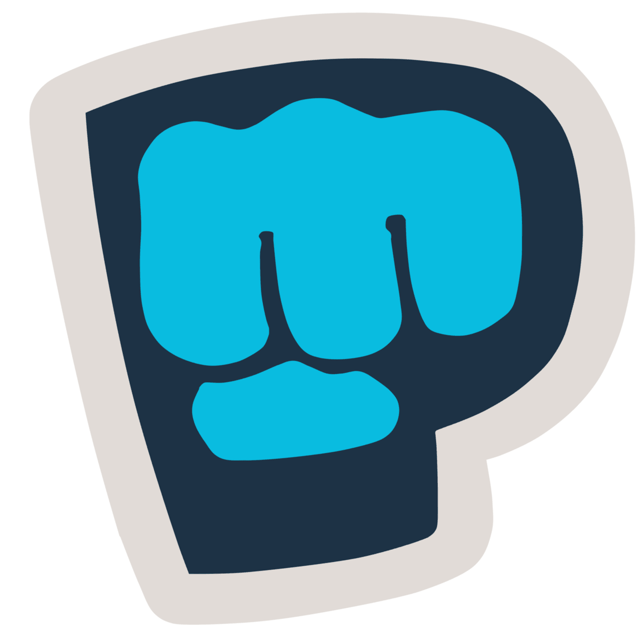 Fist stickers stic pewdiepie vector logo clipart