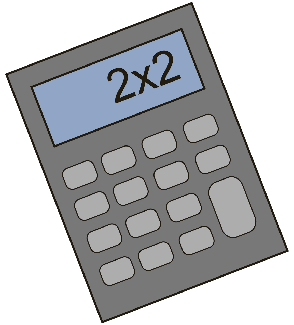 Calculator vector clipart images 2