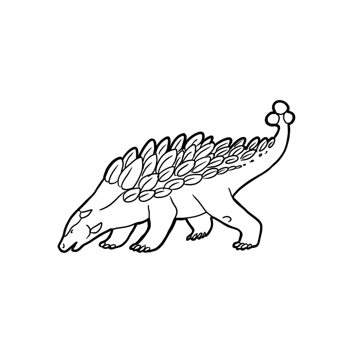Dinosaur black and white dinosaurs skribbl clipart picture
