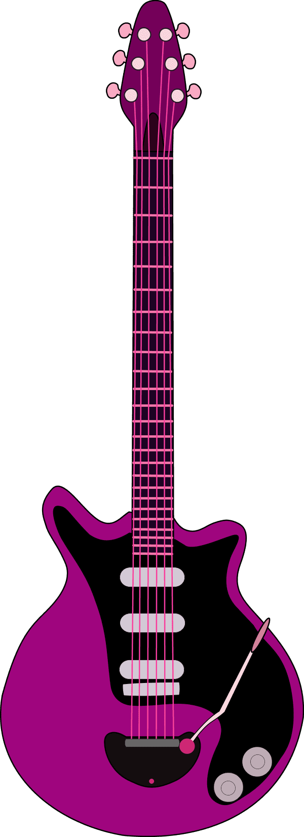 Electric guitar hd clipart boy rock star image