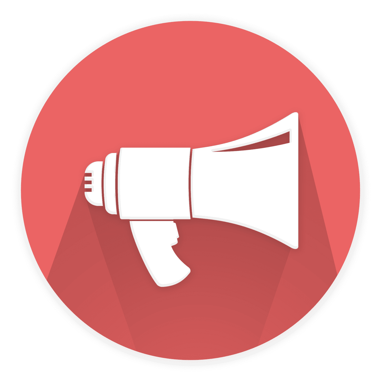 Megaphone clipart loudspeaker image announcement symbol 5