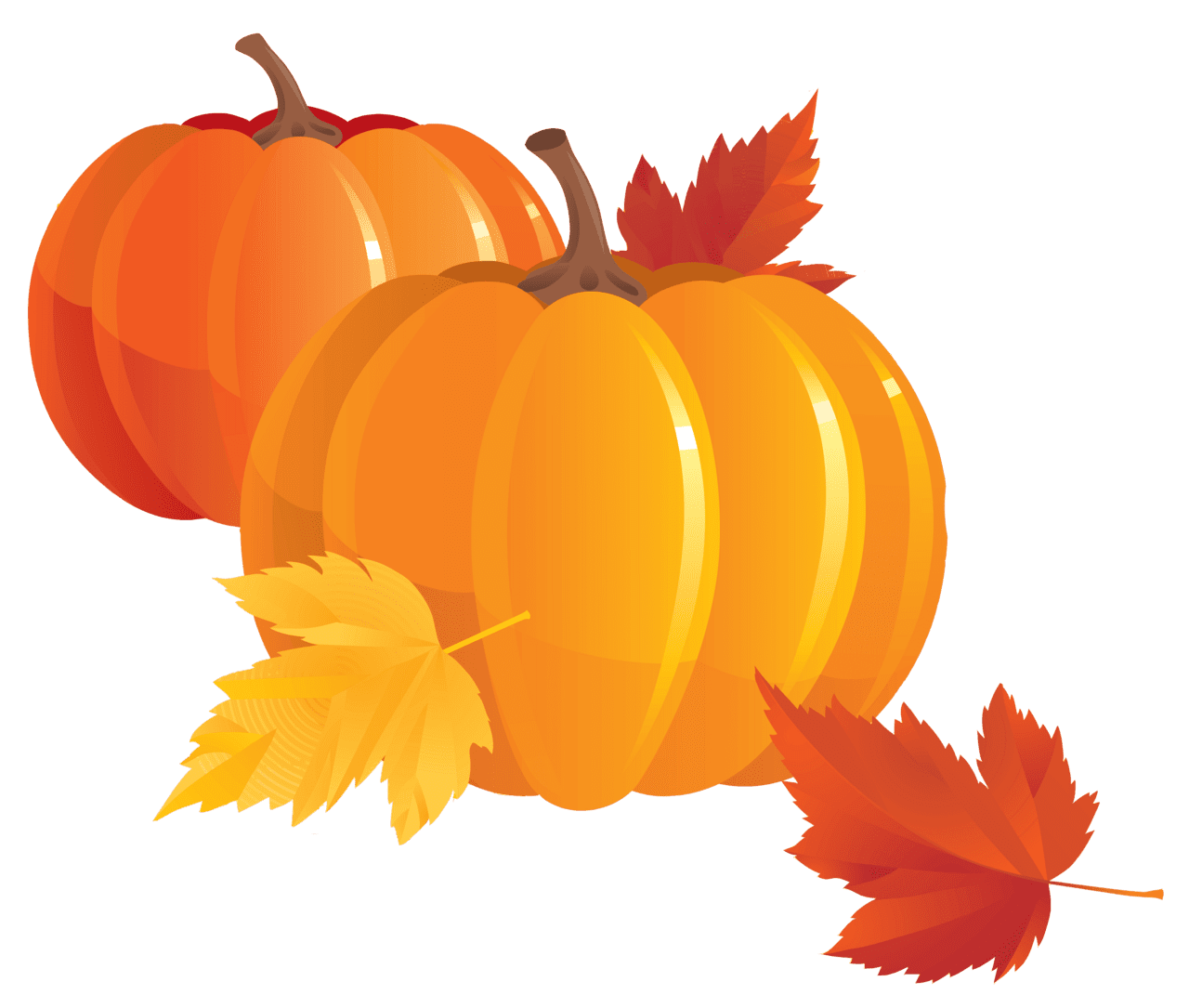 Cute fall autumn pumpkin clipart photo