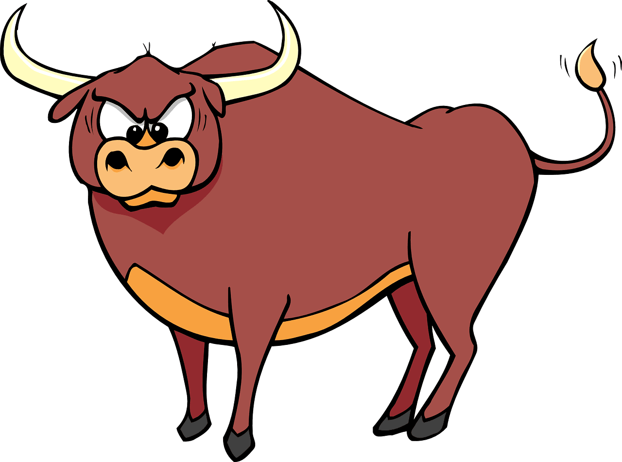 Bull pixabay clipart vector