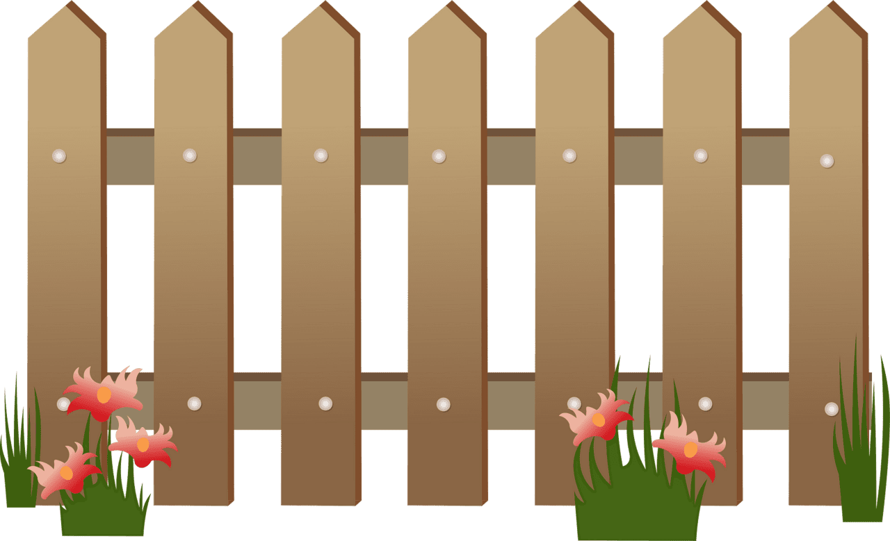 Fence vector clipart images 2