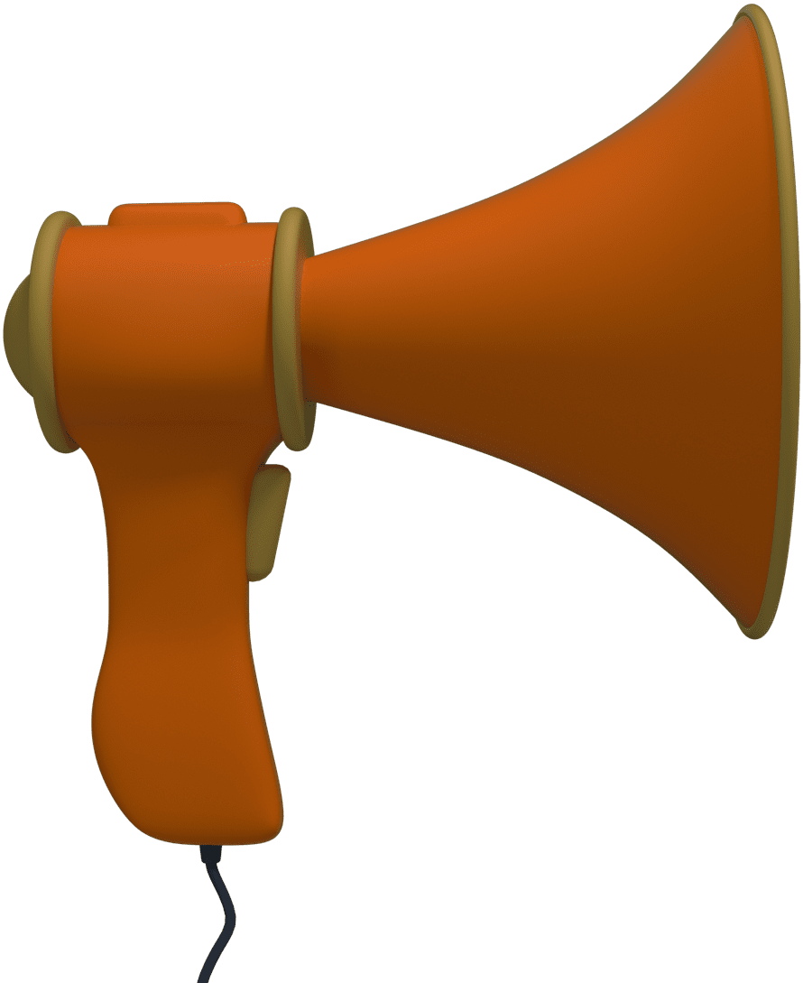 Megaphone clipart loudspeaker image announcement symbol 2