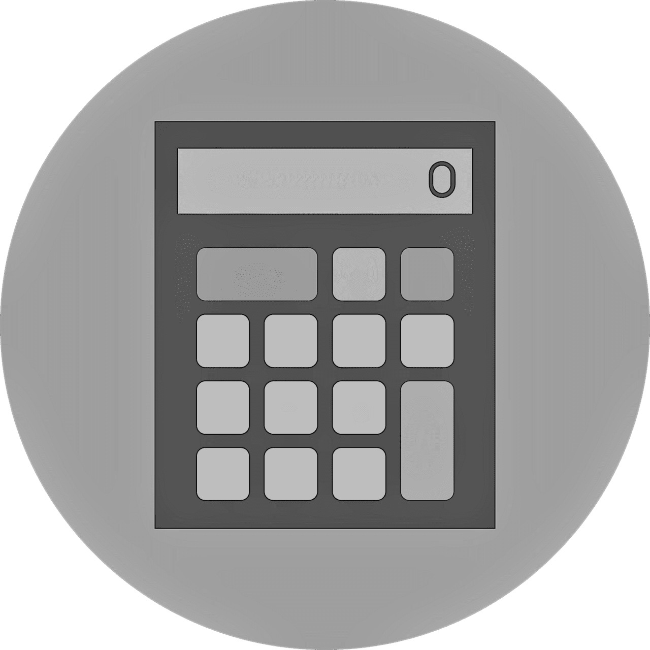 Calculator clipart tax background math image with no